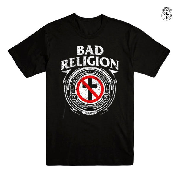 【お取り寄せ】 Bad Religion / バッド・レリジョン - BADGE Tシャツ(ブラック)