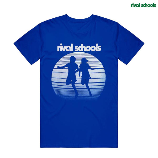 【お取り寄せ】Rival Schools / ライヴァル・スクール - Faded Logo Tシャツ (ブルー)