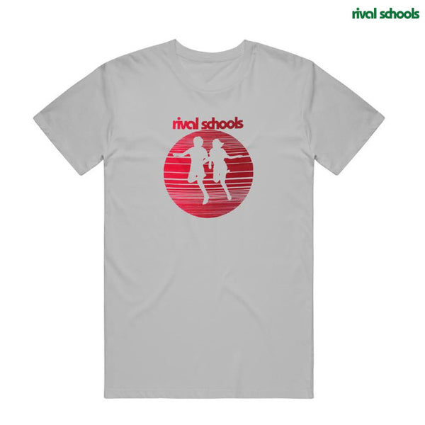 【お取り寄せ】Rival Schools / ライヴァル・スクールズ - Running Logo Tシャツ (グレー)