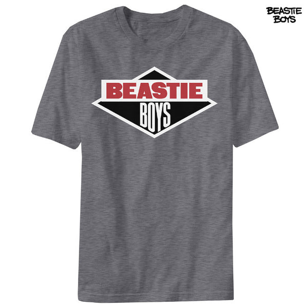 【お取り寄せ】Beastie Boys /ビースティー・ボーイズ - DIAMOND LOGO Tシャツ (グレー)
