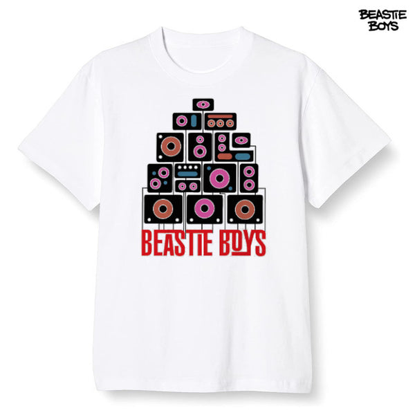 【お取り寄せ】Beastie Boys /ビースティー・ボーイズ - TAPE Tシャツ (ホワイト)