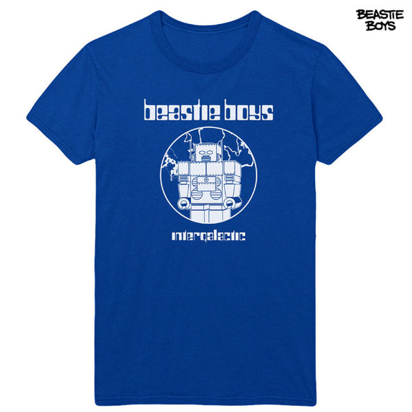 【お取り寄せ】Beastie Boys /ビースティー・ボーイズ - INTERGALACTIC Tシャツ (ブルー)
