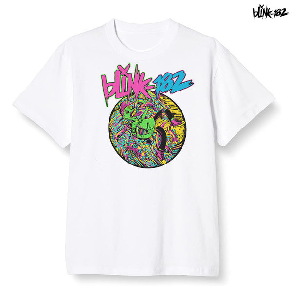 【お取り寄せ】Blink 182 / ブリンク 182 - OVERBOARD EVENT Tシャツ (ホワイト)