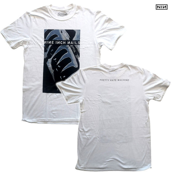 【お取り寄せ】Nine Inch Nails / ナイン・インチ・ネイルズ - PRETTY HATE MACHINE Tシャツ(ホワイト)