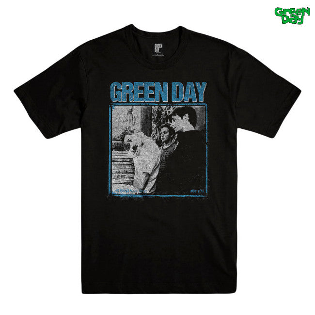 【お取り寄せ】Green Day / グリーン・デイ - PHOTO BLOCK Tシャツ(ブラック)