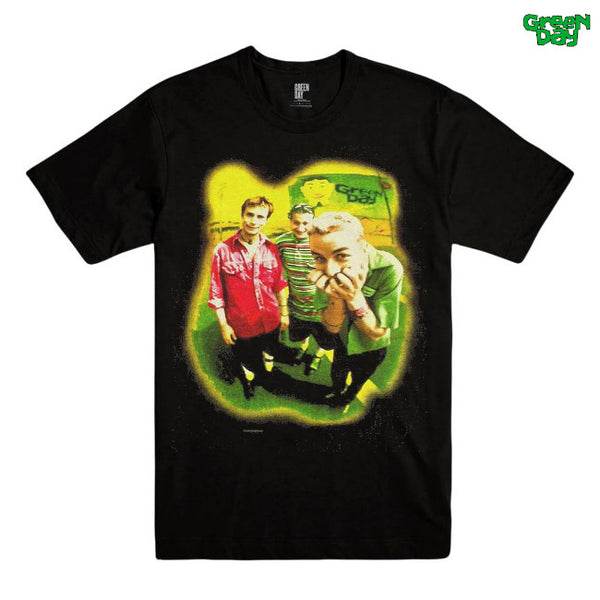 【お取り寄せ】Green Day / グリーン・デイ - NEON PHOTO Tシャツ(ブラック)