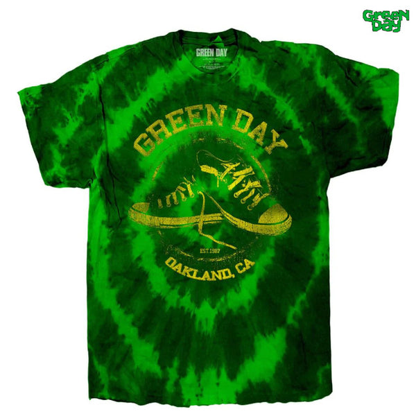 【お取り寄せ】Green Day / グリーン・デイ - ALL STARS Tシャツ(タイダイグリーン)