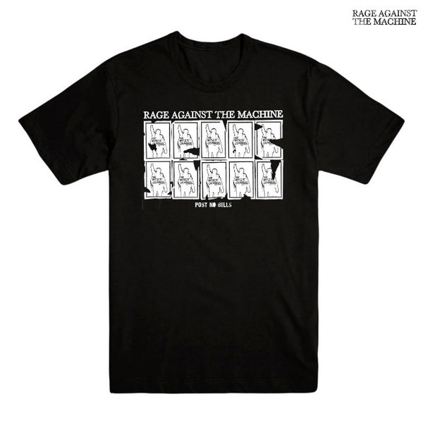 【お取り寄せ】Rage Against the Machine / レイジ・アゲインスト・ザ・マシーン - POST NO BILLS Tシャツ(ブラック)