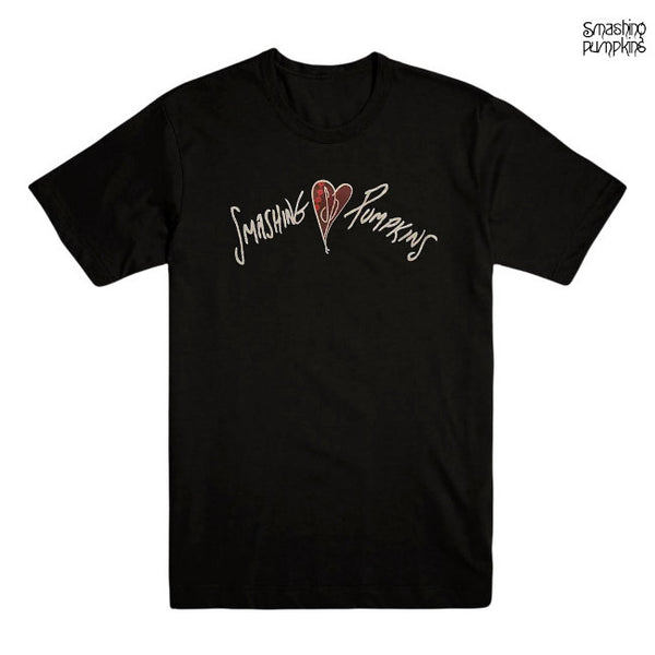 【お取り寄せ】Smashing Pumpkins / スマッシング・パンプキンズ - GISH HEART Tシャツ(ブラック)
