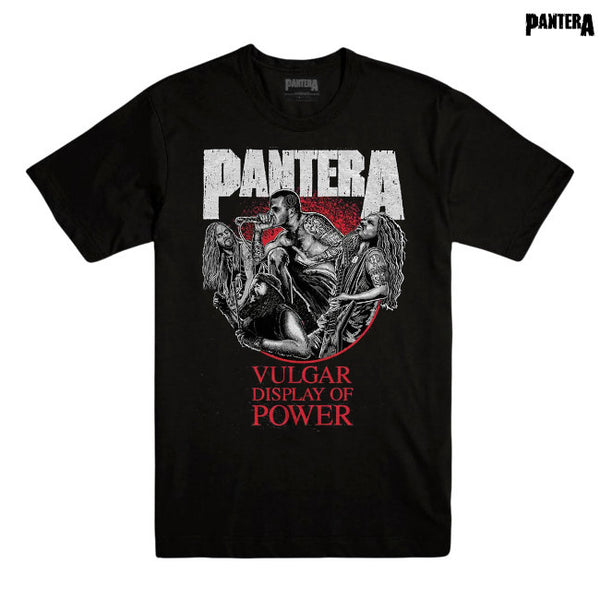 【お取り寄せ】Pantera / パンテラ - VULGAR DISPLAY OF POWER 30TH Tシャツ(ブラック)