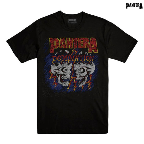 【お取り寄せ】Pantera / パンテラ - DOMINATIONN Tシャツ(ブラック)
