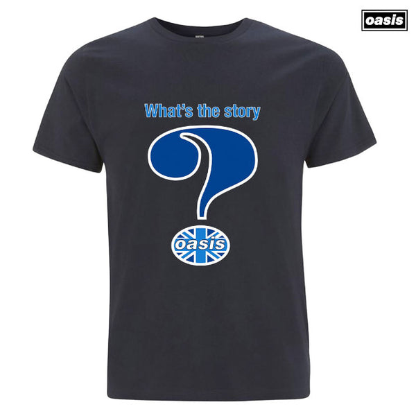【お取り寄せ】Oasis / オアシス - QUESTION MARK Tシャツ(ネイビー)