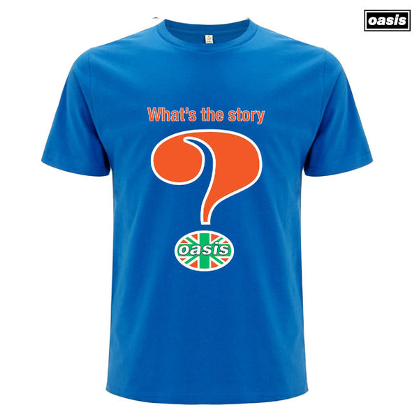 【お取り寄せ】Oasis / オアシス - QUESTION MARK Tシャツ(ブルー)