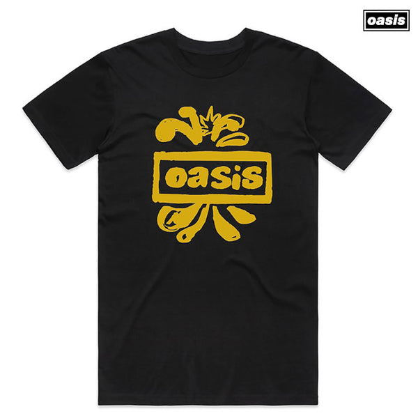 【お取り寄せ】Oasis / オアシス - DRAWN LOGO Tシャツ(ブラック)