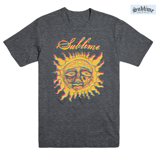 【お取り寄せ】Sublime / サブライム - YELLOW SUN Tシャツ(チャコールグレー)