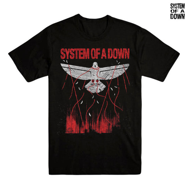【お取り寄せ】System of a Down / システム・オブ・ア・ダウン - DOVE OVERCOME Tシャツ(ブラック)