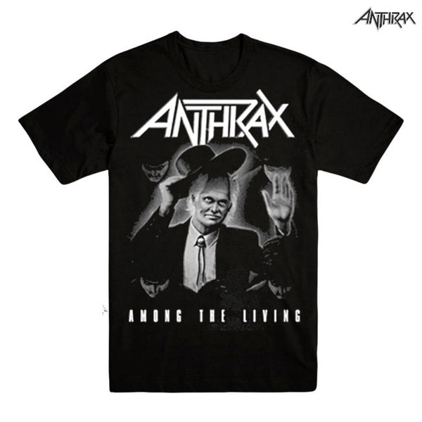 【お取り寄せ】Anthrax / アンスラックス - AMONG THE LIVING Tシャツ(ブラック)