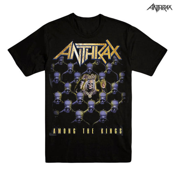 【お取り寄せ】Anthrax / アンスラックス - AMONG THE KINGS Tシャツ(ブラック)