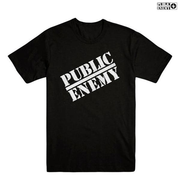 【お取り寄せ】Public Enemy / パブリック・エナミー - LOGO Tシャツ(ブラック)