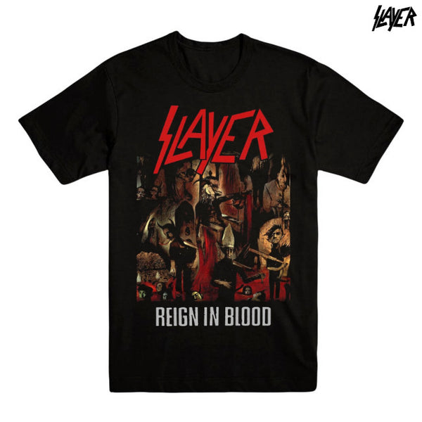 【お取り寄せ】Slayer / スレイヤー - REIGN IN BLOOD Tシャツ(ブラック)