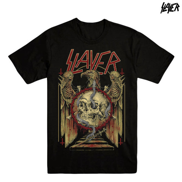 【お取り寄せ】Slayer / スレイヤー - EAGLE & SERPENT Tシャツ(ブラック)