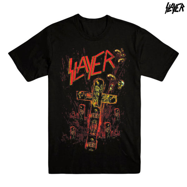 【お取り寄せ】Slayer / スレイヤー - BLOOD RED Tシャツ(ブラック)