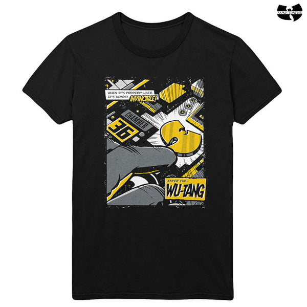 【お取り寄せ】Wu-Tang Clan / ウータン・クラン - INVINCIBLE Tシャツ (ブラック)