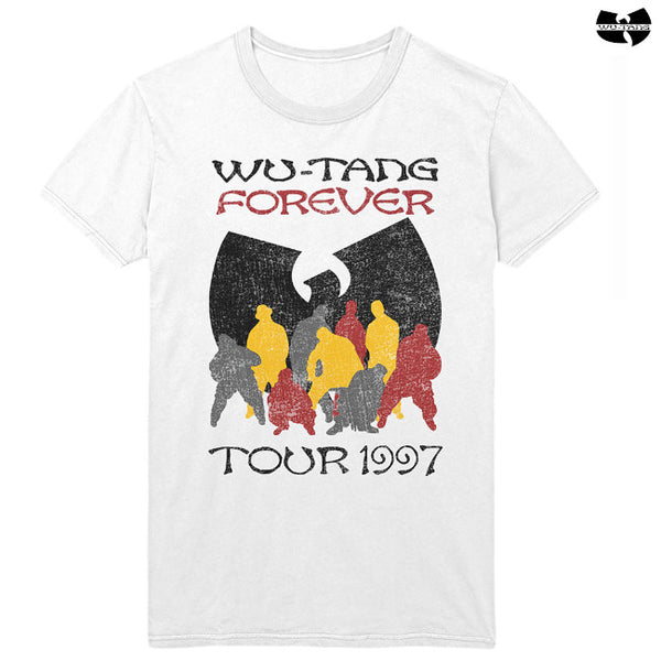 【お取り寄せ】Wu-Tang Clan / ウータン・クラン - FOREVER TOUR '97 Tシャツ (ホワイト)