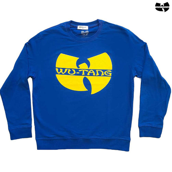 【お取り寄せ】Wu-Tang Clan / ウータン・クラン - LOGO クルーネック・トレーナー・スウェットシャツ (ブルー)