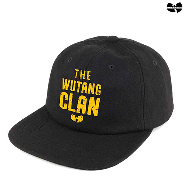 【お取り寄せ】Wu-Tang Clan / ウータン・クラン - LOGO スナップバック・キャップ (ブラック)