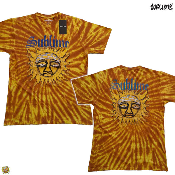 【お取り寄せ】Sublime / サブライム - SUN FACE Tシャツ(タイダイ)