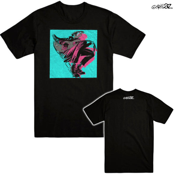 【お取り寄せ】Gorillaz / ゴリラズ - NOW NOW LOGO Tシャツ(ブラック)