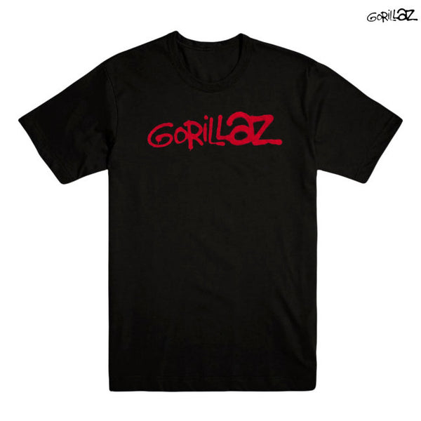【お取り寄せ】Gorillaz / ゴリラズ - LOGO Tシャツ(ブラック)