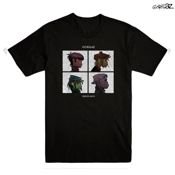 【お取り寄せ】Gorillaz / ゴリラズ - DEMON DAYS Tシャツ(ブラック)