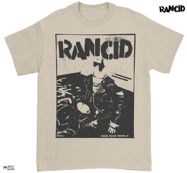 【即納】RANCID / ランシッド - Sick Sick World Tシャツ (ナチュラル)
