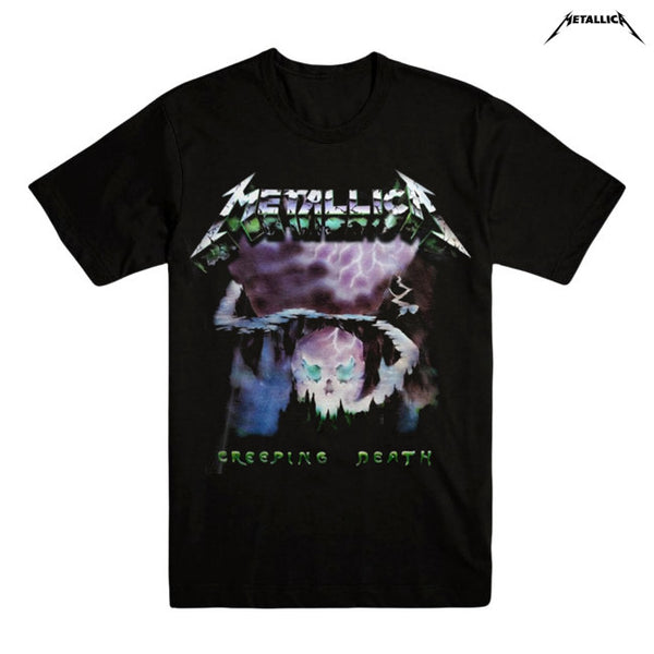 【お取り寄せ】Metallica / メタリカ - CREEPING DEATH Tシャツ(ブラック)