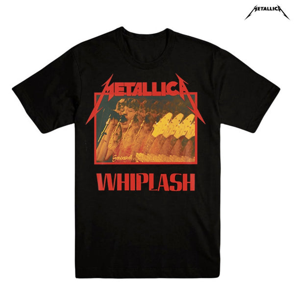 【お取り寄せ】Metallica / メタリカ - WHIPLASH Tシャツ(ブラック)