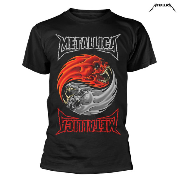 【お取り寄せ】Metallica / メタリカ - YIN YANG Tシャツ(ブラック)