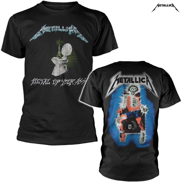【お取り寄せ】Metallica / メタリカ - METAL UP YOUR ASS Tシャツ (ブラック)