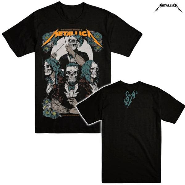 【お取り寄せ】Metallica / メタリカ - S&M2 AFTER PARTY Tシャツ (ブラック)