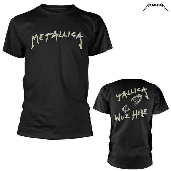 【お取り寄せ】Metallica / メタリカ - WUZ HERE Tシャツ (ブラック)