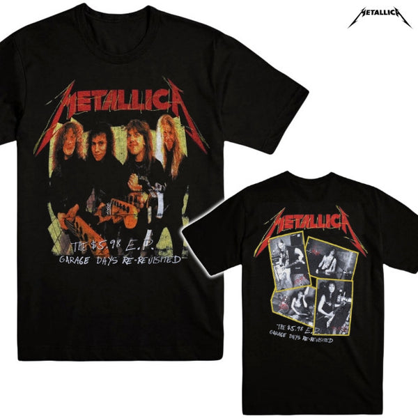 【お取り寄せ】Metallica / メタリカ - GARAGE PHOTO Tシャツ (ブラック)
