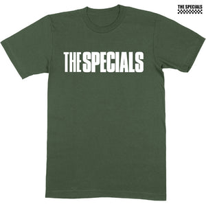 【お取り寄せ】The Specials / スペシャルズ - SOLID LOGO Tシャツ(ミリタリーグリーン)