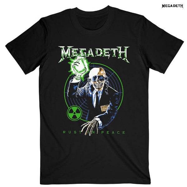 【お取り寄せ】Megadeth / メガデス - VIC TARGET RUST IN PEACE Tシャツ (ブラック)
