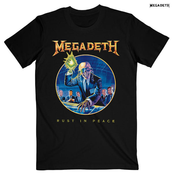 【お取り寄せ】Megadeth / メガデス - RUST IN PEACE ANNIVERSARY Tシャツ (ブラック)