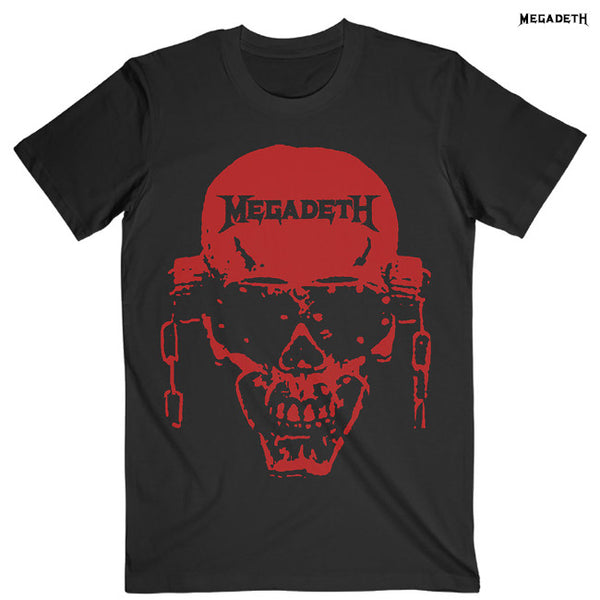 【お取り寄せ】Megadeth / メガデス - VIC HI-CONTRAST Tシャツ (ブラック)