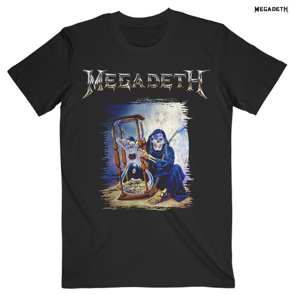 【お取り寄せ】Megadeth / メガデス - COUNTDOWN HOURGLASS Tシャツ (ブラック)