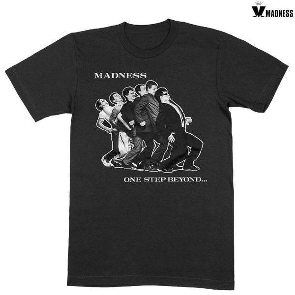【お取り寄せ】Madness / マッドネス - ONE STEP BEYOND Tシャツ(ブラック)