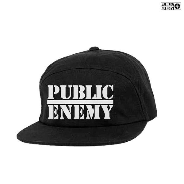 【お取り寄せ】Public Enemy / パブリック・エナミー - Logo キャンパーキャップ (ブラック)