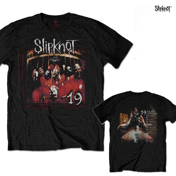 【お取り寄せ】Slipknot / スリップノット - DEBUT ALBUM 19 YEARS Tシャツ(ブラック)